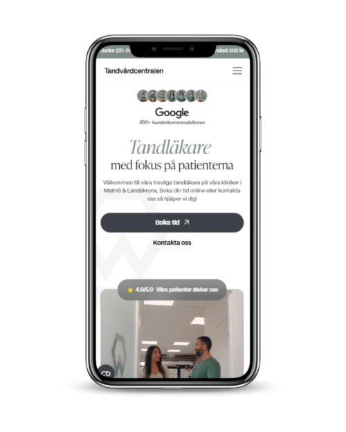 Strategisk SEO-copywriting gav tandläkarklinik lokal dominans.